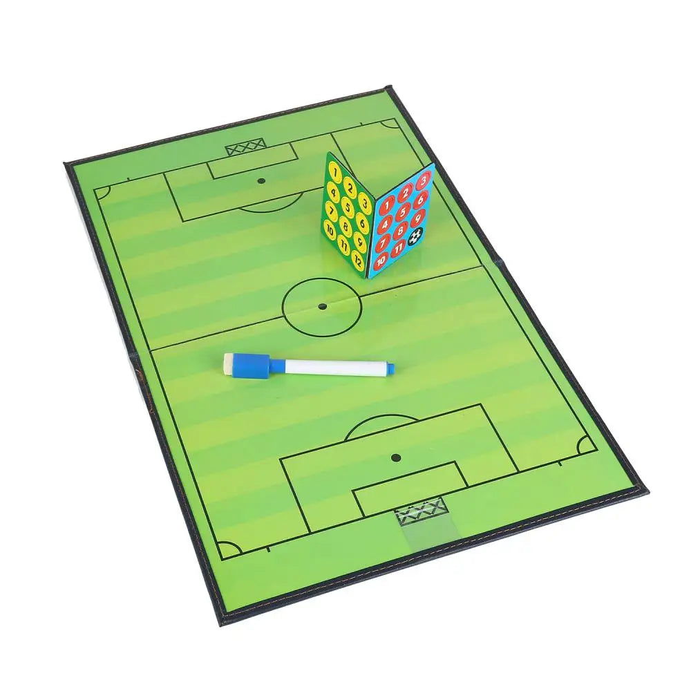 Magnetic Folding Soccer Board Tactical Plate Book With Marker