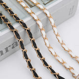 120cm Long PU Leather Bag Strap for Crossbody Shoulder Bags