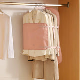 Vacuum Compressed Adjustable Seasonal Storage Organizer For Suits Coats Or Sweaters