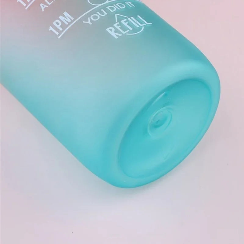 1L BPA Free Reusable Thermal Plastic Drinking Bottle