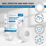 2.5cm X 150cm Self-Adhesive Reusable Skin Care Scar Cover Tape