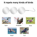 1Pc OR 8Pcs  Extra Bright Reflective Bird Repellent Discs.