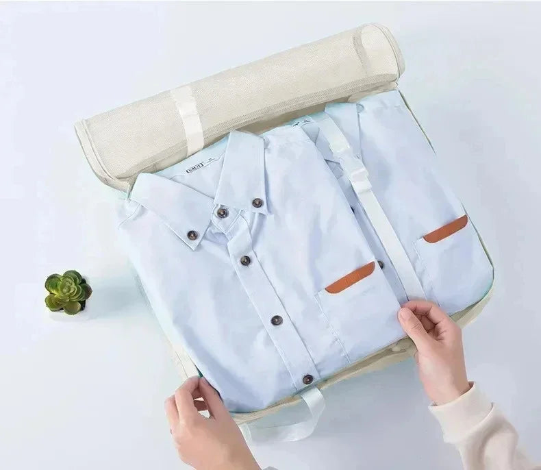 7 Pcs Travel Luggage Organizer Set With Shoe Bag