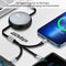 3in1 Retractable Fast Charge  USB To 8 pin/Type C 6A 100W USB Cable for iPhone 14 13 12 Pro Max