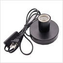 Anti-Slip Metal Desktop Lamp Base 180cm Cord E27 E26 With on/off Switch,