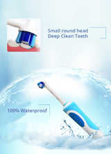 Oral B 3D Whiten Electric Adult Toothbrush With Gift Brush Heads.