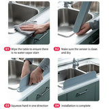 Silicone  Non Slip Splash Guard With Suction Cups