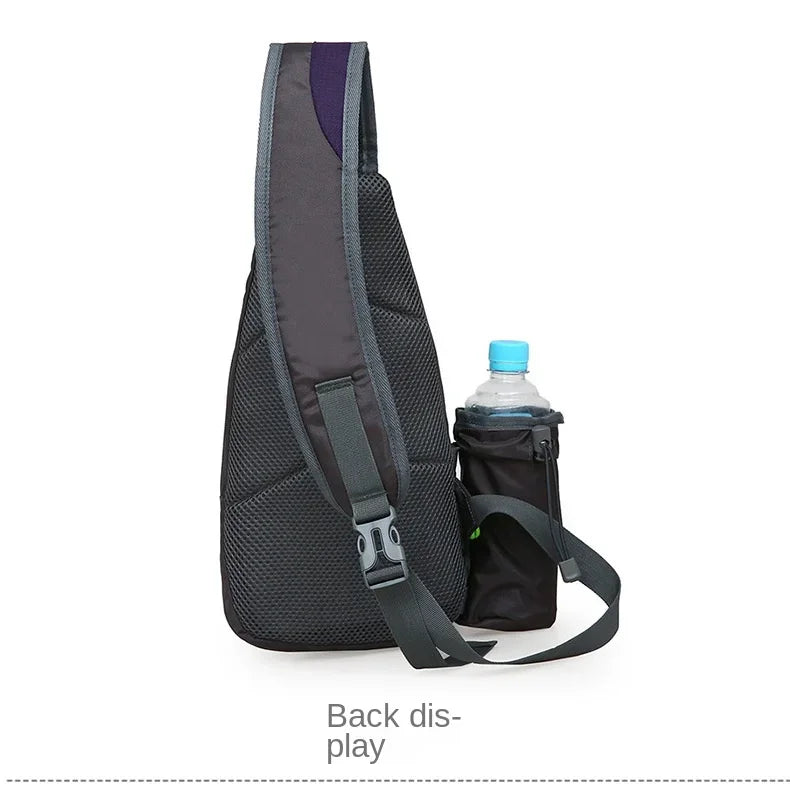 Fashion Men Women Handbag Sport Belt Waist Pack Pouch Shoulder Bag Water Bottle Holder Bag for Running Jogging Hiking