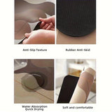 Absorbent Non-Slip Rubber Sole Coffee Machine Drip Mat