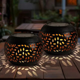 LED Metal Solar Table Light