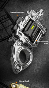 Metal Fidget Spinner Revolver For Stress Relief