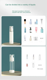 15ml 30ml 50ml Clear Airless Cosmetic Cream Pump Bottle