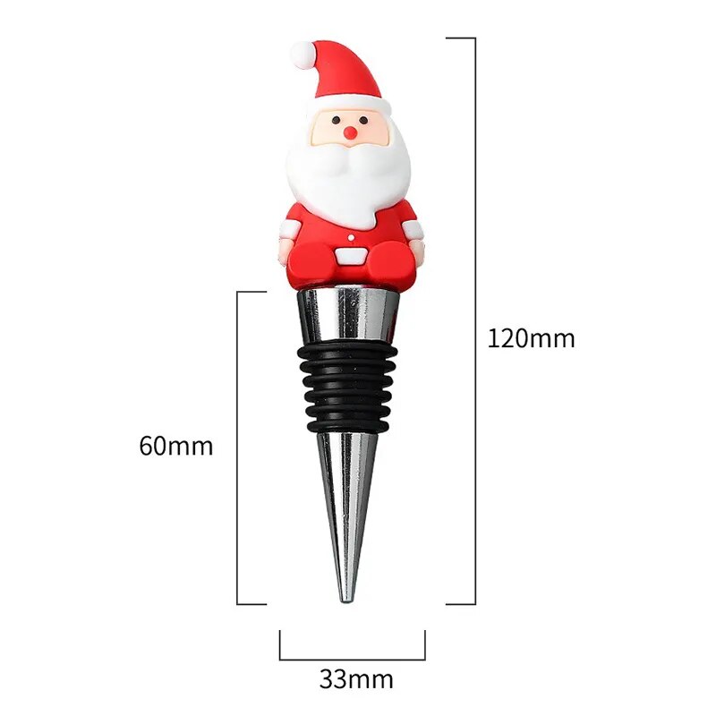 1PC Christmas/Halloween Wine/Champagne Stoppers.