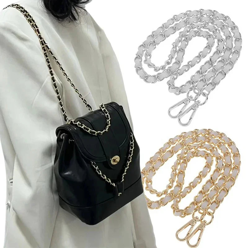 120cm Long PU Leather Bag Strap for Crossbody Shoulder Bags