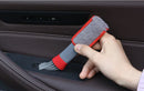 Auto Detailing Interior Double Head Brushes For Air Vent, Grill Duster Cleaning Tools