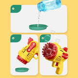 Rechargeable 29 Holes Bubble Gun