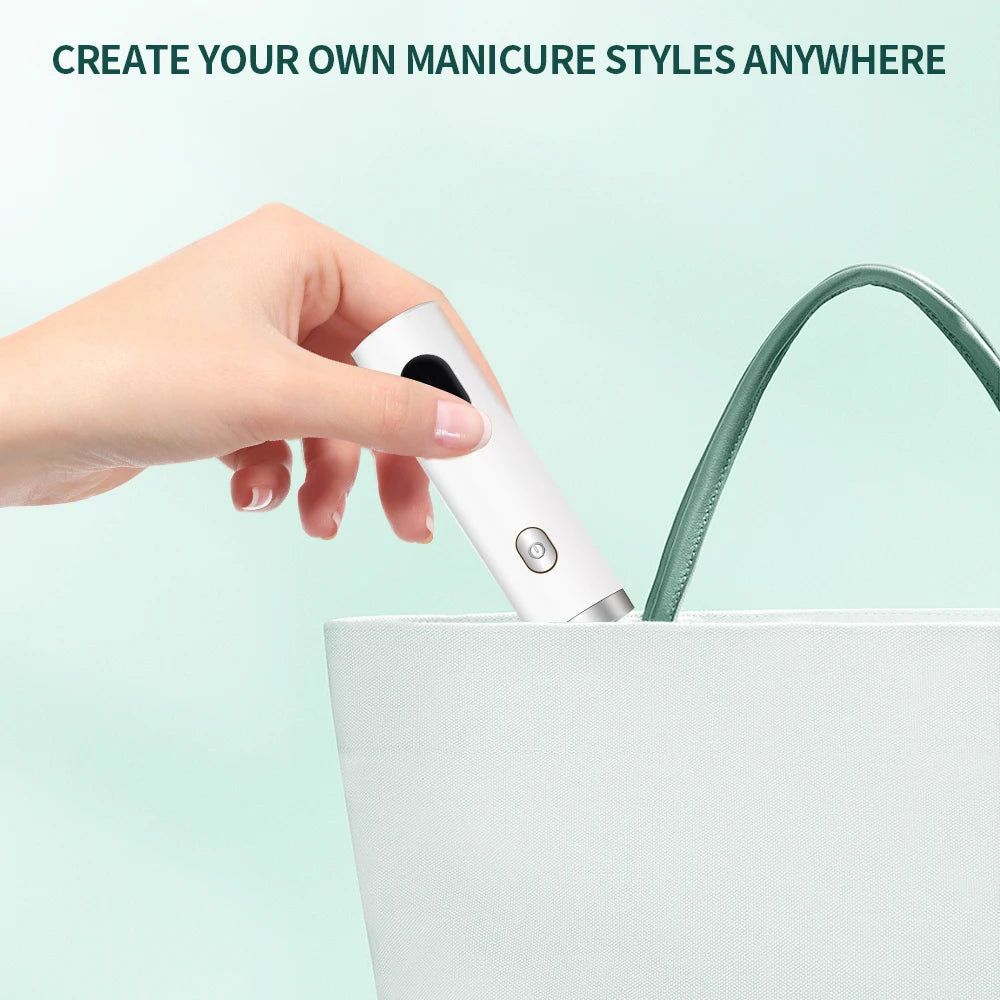 NAILPOP USB Rechargeable Pink Portable Magnetic UV Gel Nails Lamp