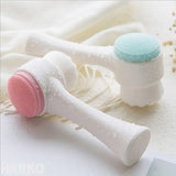 Silica Double Sided Exfoliating Facial Brush.