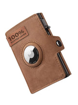 Men's Genuine Leather RFID Wallet With Coin Pocket