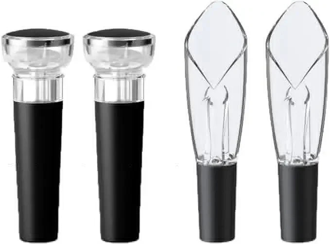 Wine Aerator with Vacuum Stopper And Pourer