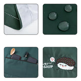 Waterproof Apron With Zipper Pocket