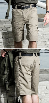 Men's Casual Multiple Pockets Cargo Shorts