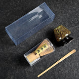 3/4pcs Matcha Bamboo Whisk Teaspoon And Ceramic matte Bowl