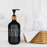 Matte Black Soap Dispensers