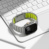 Luxury Titanium Strap for Apple Watch Ultra 3/2 49mm Series 11 10 46mm 45mm 44mm 42mm Or Silicone Bracelet For iwatch 9 8 7 6 SE 5