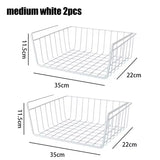 Multifunctional Iron bottom hanging Storage basket