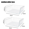Multifunctional Iron bottom hanging Storage basket