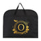 Dustproof  Hanging Garment Bag With Monogram Decorative Wreath Initials