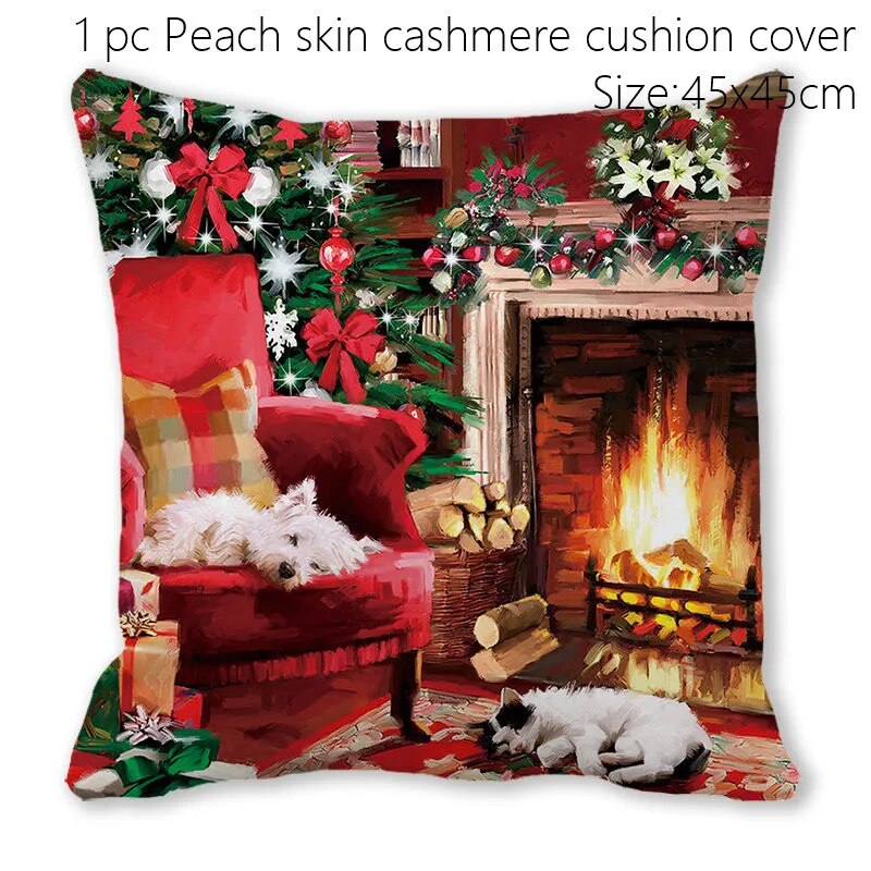 Christmas Decorative Doormat/Pillowcases.