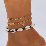 Women's Summer Beaded Beach Anklet