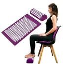 Acupressure Yoga Massage Mat With Pillow And Tote