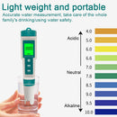 Digital PH Meter 10 in 1 Water Quality Monitor Tester PH/EC/TDS/Salinity/Thermometer Multi-parameter Testing Meter