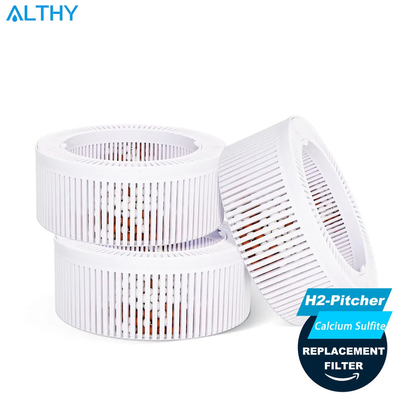 ALTHY Hydrogen Purified Water PH Levels /Calcium Sulfite replacement filter