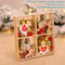 4-12pcs Wooden Christmas Tree Pendants Ornaments