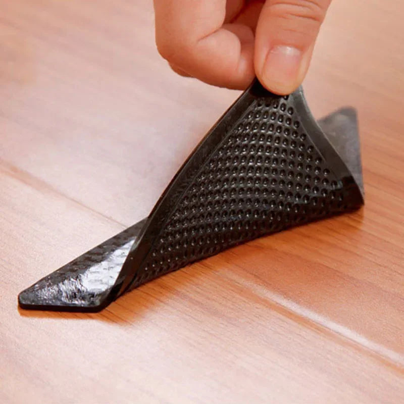 Triangle Carpet Non-slip Washable Corner Stickers