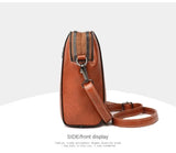 Single Shoulder Leather Crossbody Bag