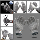 HPPE Level 5 Safety Anti Cut, Anti-Scratch Gloves For Industry, Gardening Or Kitchen Use.