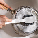 Multifunctional Long Handle Cleaning Brush With Lever To Hang On The Edge of Sink.