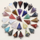 Reiki Natural Stone To Make Beautiful Pendants.