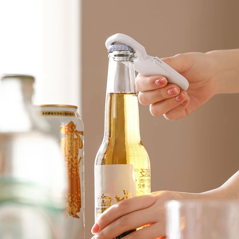 3-in-1 Stainless Steel Magnetic Bottle Opener And Can Opener