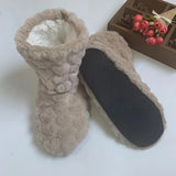 Men And Women's Thick Warm Non-Slip Plush Slippers.