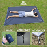 Ultralight Pocket Size Waterproof Tent Ground Sheet With Stakes