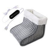 26*28*22cm Electric Remote Controlled Heated Foot US/EU Warmers With 9 Temp Settings and Washable Insert