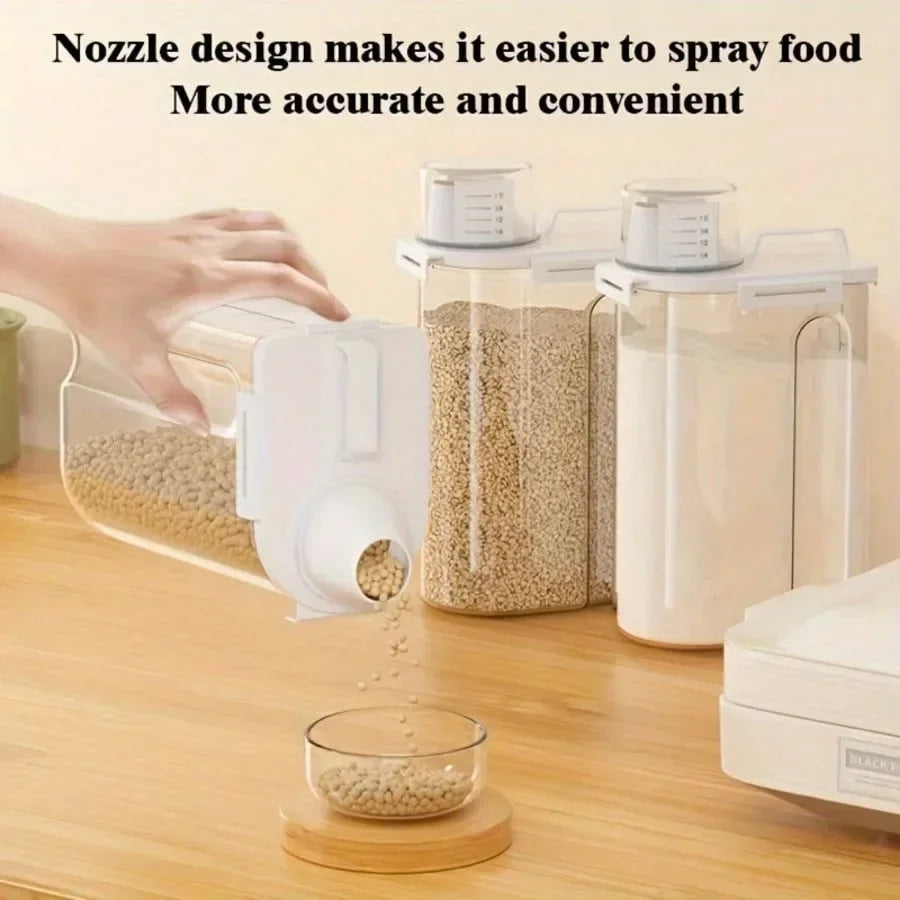 2.5L Covered Moisture-proof Sealed Storage Container