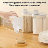 2.5L Covered Moisture-proof Sealed Storage Container