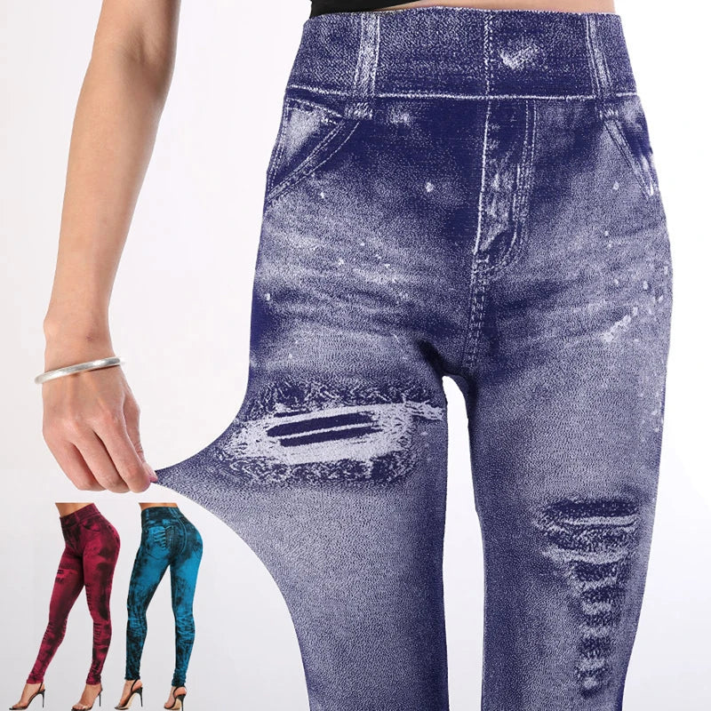 Women's High Waisted Jeggings